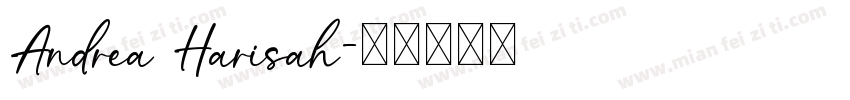 Andrea Harisah字体转换